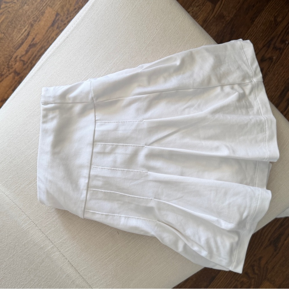 Tail White Pleated Athletic Skort